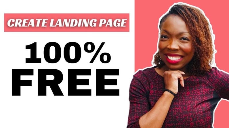 How To Create A Landing Page And Build An Email List Completely For FREE! (Step-By-Step)