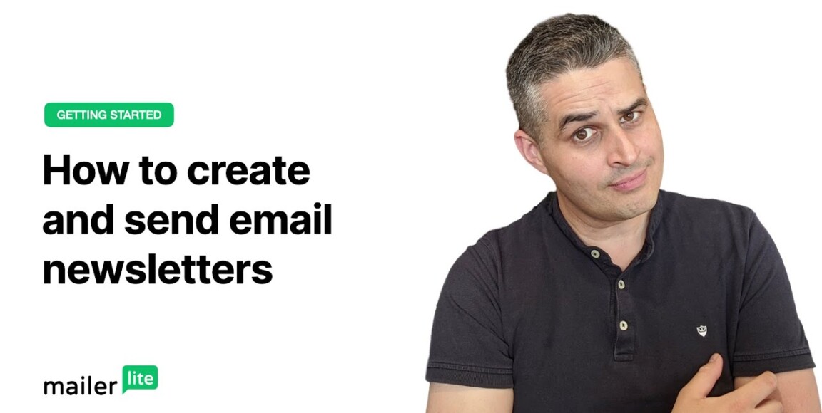 How to create and send an email newsletter - MailerLite tutorial