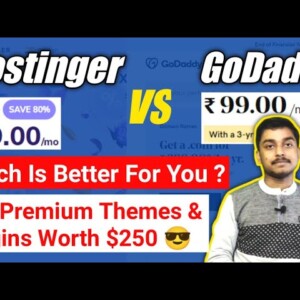 Hostinger vs GoDaddy 2022 | Web Hosting Comparison Review | Which Is Best For You | कौन है बेहतर ?