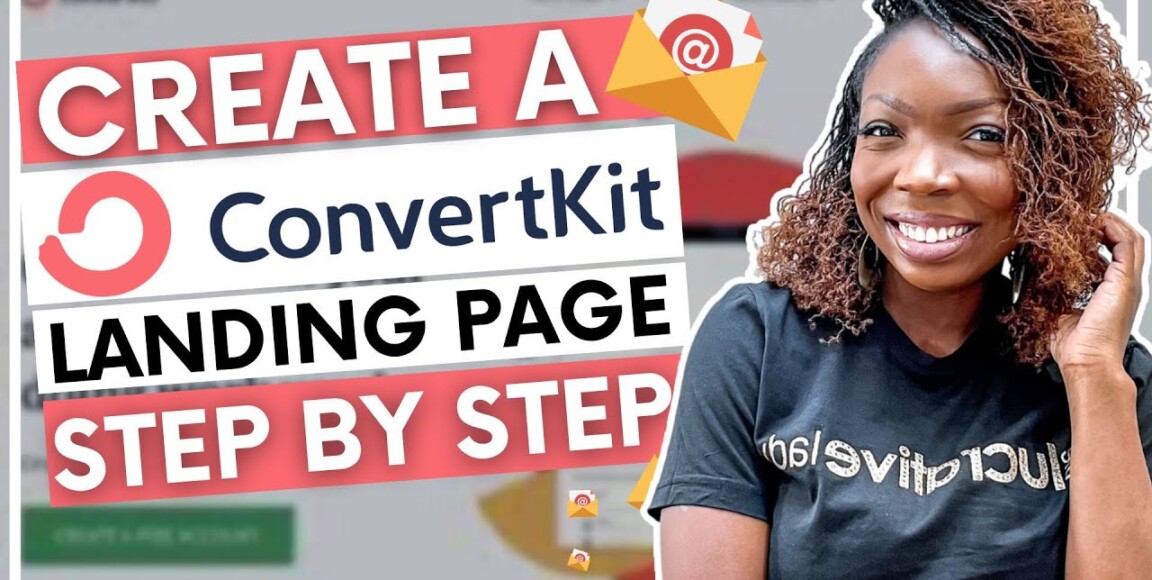 Convertkit Landing Page Tutorial | How to Create a Landing Page for FREE