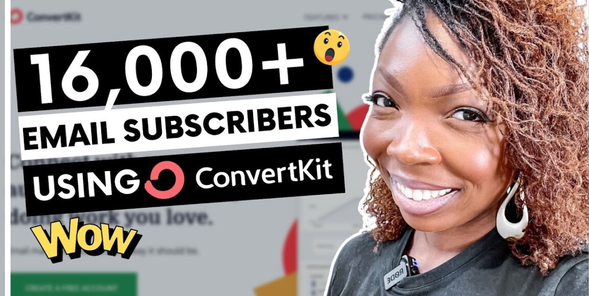 How I Gained 16,000+ email subscribers using Convertkit