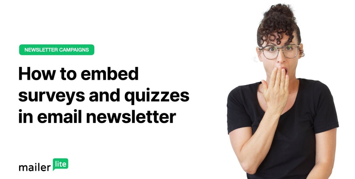 How to embed surveys and quizzes into an email newsletter