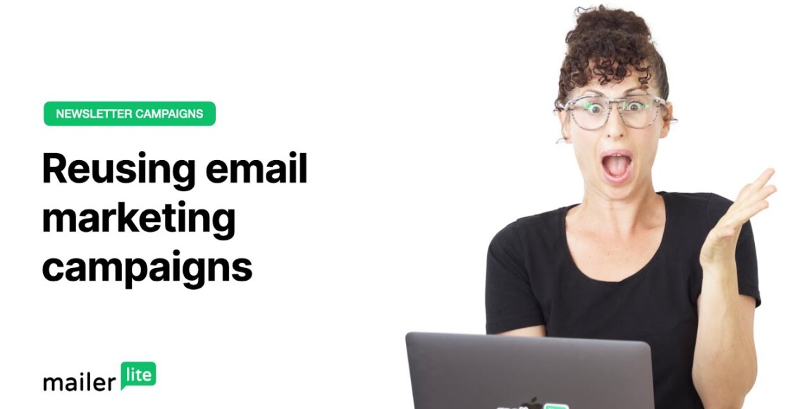Reusing email marketing campaigns - MailerLite tutorial