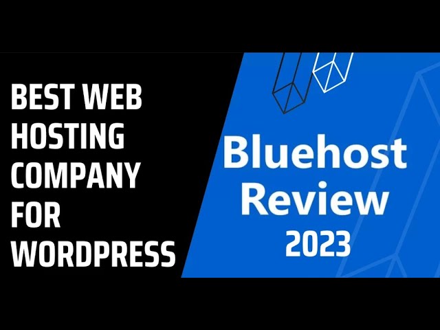 Review the best hosting for websites and stores Bluehost Review 2023