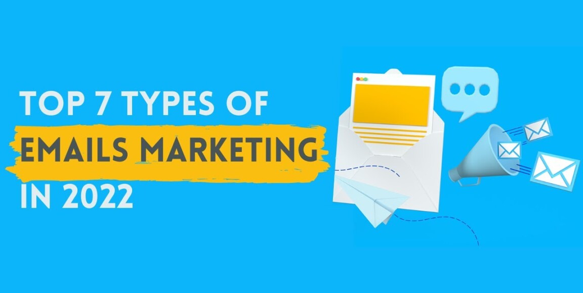 Top 7 Types of Emails Marketing in 2022🎯 | Email Marketing 2022✔️