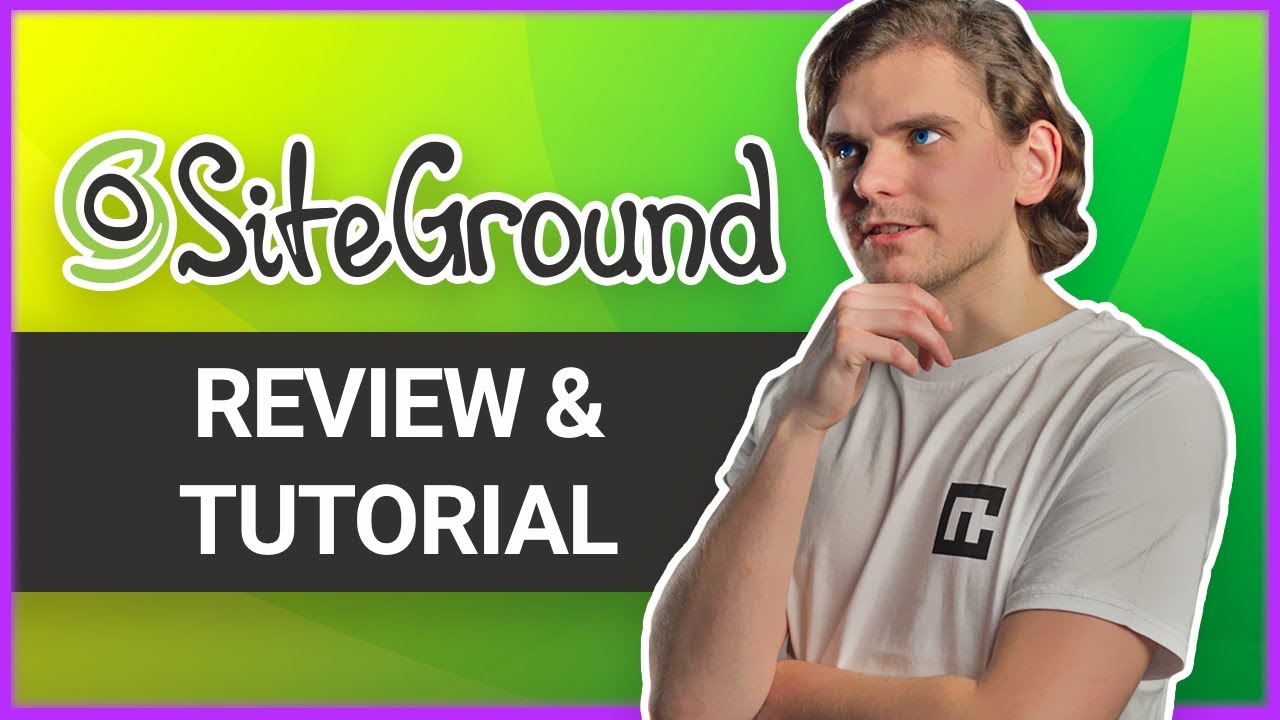 SiteGround review and tutorial | BEST web hosting 2022